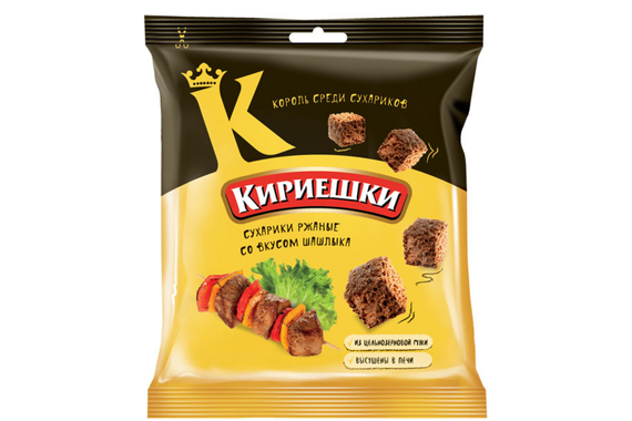 Кириешки Шашлык 40гр